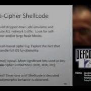 DEFCON 17 Smashing The Stack With Hydra The Many Heads Of Advanced Polymorphic Shellcode