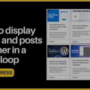 How To Display Pages And Posts Together In A Query Loop