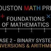Base 2 Binary Number System Conversions Arithmetic
