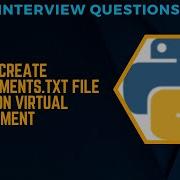 How To Create Requirements Txt File In Python Python Pythonvirtualenvironment Pythonvenv