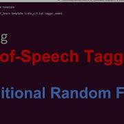 Build A Part Of Speech Tagger Using Conditional Random Field