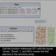 Creating Structure Arrays Using A Function In MATLAB