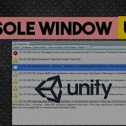 Console Window In Unity How To Use Debugging