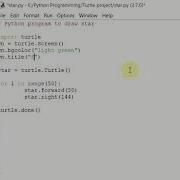 How To Draw A Star Using Python Programming