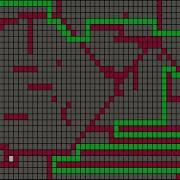 Visual Implementation Of A Pathfinding Algorithm With C And SDL Timelapse