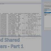 Advanced Shared Parameters Part 1