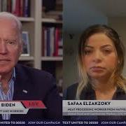 In A Totally Unscripted Virtual Town Hall Biden Appears To Quote A Script