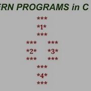 C Program To Display Pattern 59 In Hindi Kaushal Madhu
