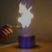 Burning A Celluloid Guitar Pick