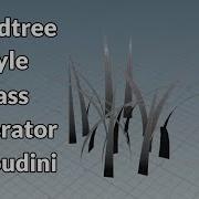 Speedtree Style Grass Generator In Houdini