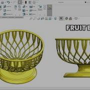 Create A Beautiful Fruit Bowl In SolidWorks Using Circular Pattern