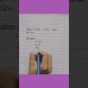 Addition Of Decimals Shorts