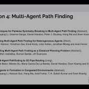 Session 4 Multi Agent Path Finding