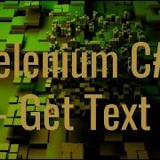 C Selenium Get Text From Web Element