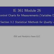 Statistical Process Improvement Module 26