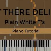 Hey There Delilah Plain White T S Piano Tutorial