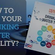 Drinking Water Test Kit How To Test Drinking Water Quality 2019
