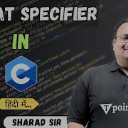 Format Specifier In C Programming Part 7 C Programming Tutorial Tpoint Tech