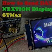 Как отправить строку на дисплей Nextion STM32F103 CubeIDE