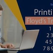 Java Program To Print Floyd S Triangle