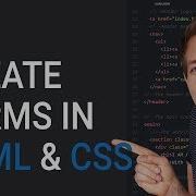 24 Forms In HTML And CSS How To Create A Form Learn HTML And CSS HTML Tutorial CSS Tutorial