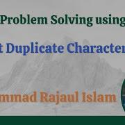 P01 Count Duplicate Characters In A String V1 Problem Solving Using Java