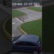 Woman Crashes Car During Drivingtest