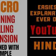 Macro Definition Ll Calling A Macro Ll Expansion Of Macro Explained With Examples In Hindi