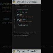 Adding Routes To Flask Web App Python Tutorial