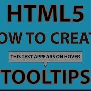 How To Create Tooltips In HTML5 Beginner Friendly Guide