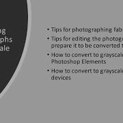 Converting Images To Grayscale