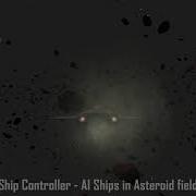 Sci Fi Ship Controller Asteroid Field URP