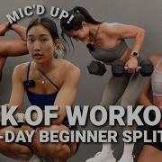 WEEK OF WORKOUTS 4 Day BEGINNER Gym Split To Start Your Fitness Journey In 2024