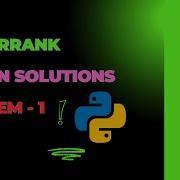 1 Say Hello World With Python Hackerrank Python Solution