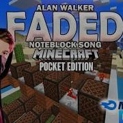 Faded Alan Walker Minecraft Pocket Edition Note Block Song Minecraft MC93