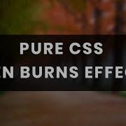Pure CSS Ken Burns Effect CSS Animation Tutorial