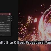 Tut Delay Falloff To Offset Procedural Animations Blender Geometry Nodes Preset 4 4