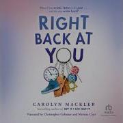 Right Back At You Carolyn Mackler
