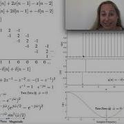 Convolution Z Transform And Frequency Response Example 2