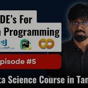 05 Python Basics Jupyter Notebook VS Code Tips Data Science Series For Beginners In Tamil