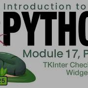 Python Spring 2025 Module 17 8 TKInter Checkbutton Widget