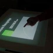I3D Asia Multi Touch Table Gesture Recognition