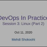 DevOps In Practice Session3 Linux Part 2 Persian Language