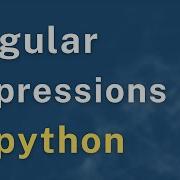 Regular Expressions In Python Regular Expressions Python Tutorial