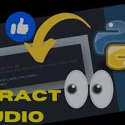 Extract Audio From Video UNDER 5 LINES With Python Script Pythonprogramming