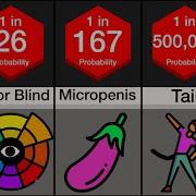 Probability Comparison Human DNA