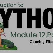 Python Module 12 Opening Files Fall 2023