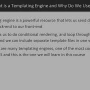 Advanced Server Side Programming With Node Js What Is Templating And EJS Packtpub Com
