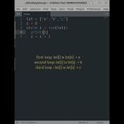 Looping Through A List Using While Loop Pythonprogramming Pythonforbeginners Shorts Python