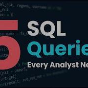 Очистите свои данные в 10 раз быстрее 5 SQL запросов которые должен знать каждый аналитик